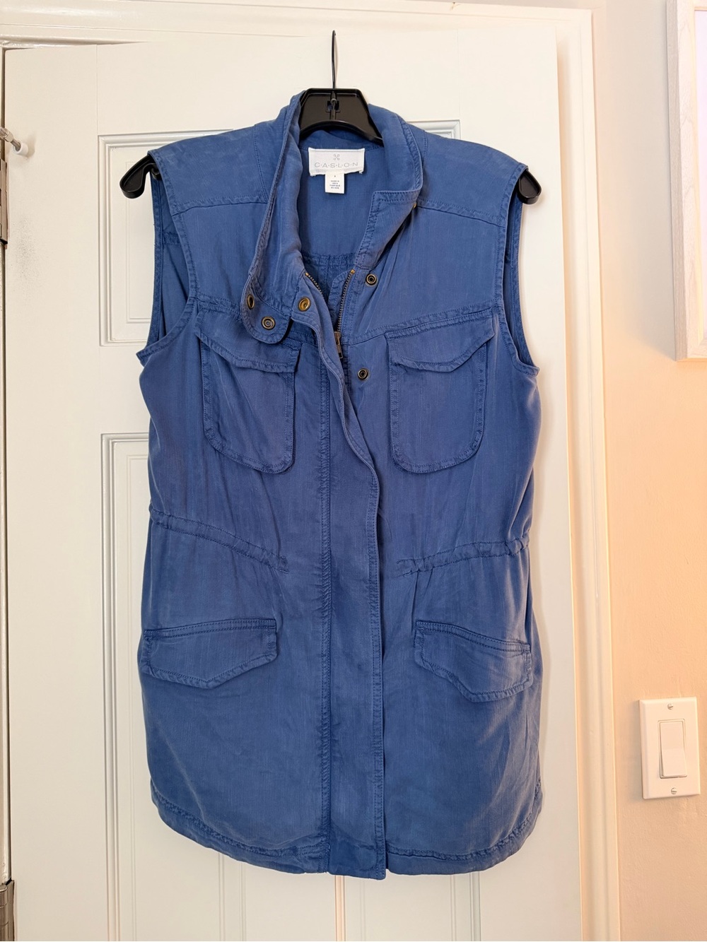 Nordstrom Blue Utility Vest size small